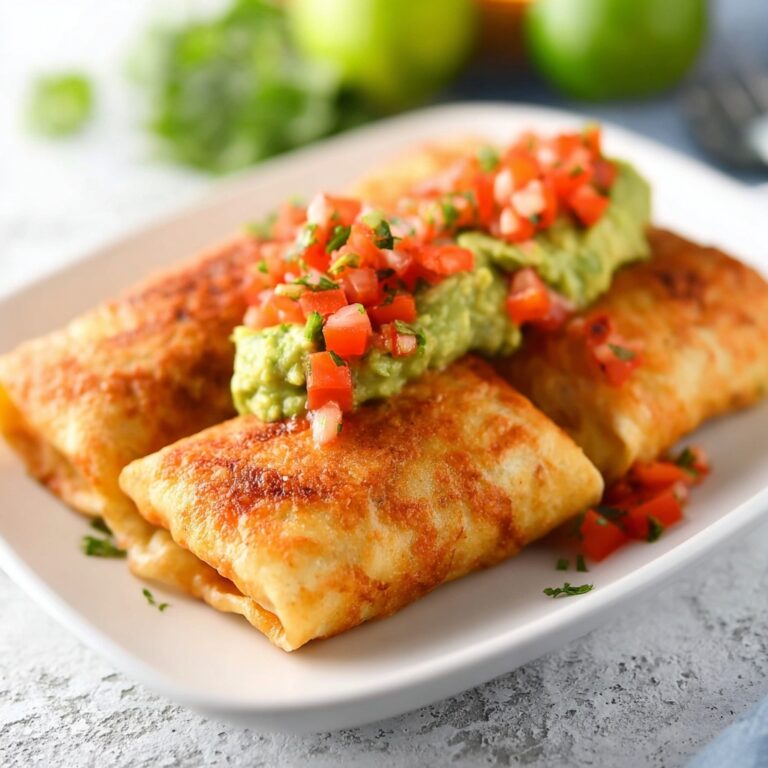 Easy Chicken Chimichangas with Crispy Baking or Frying Recipe