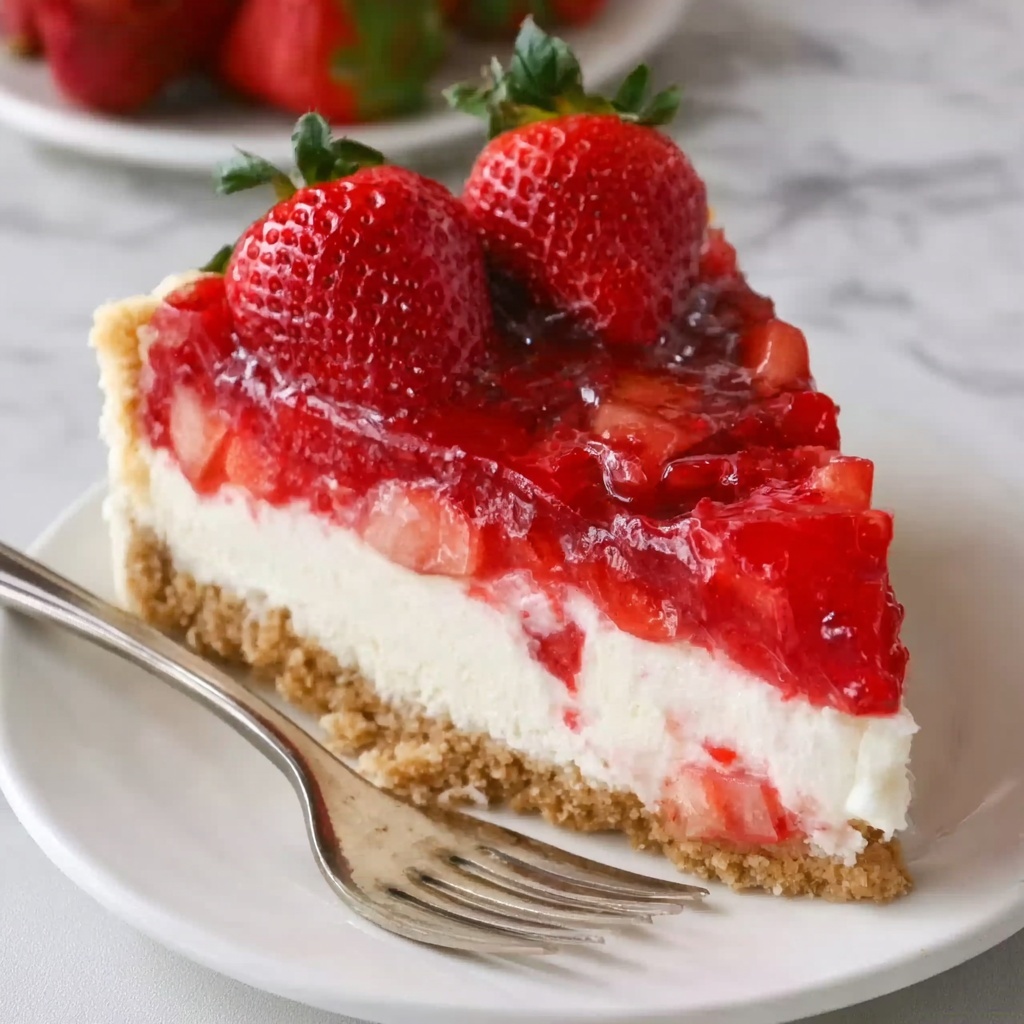Creamy Strawberry Cheesecake Recipe - Recipe Image