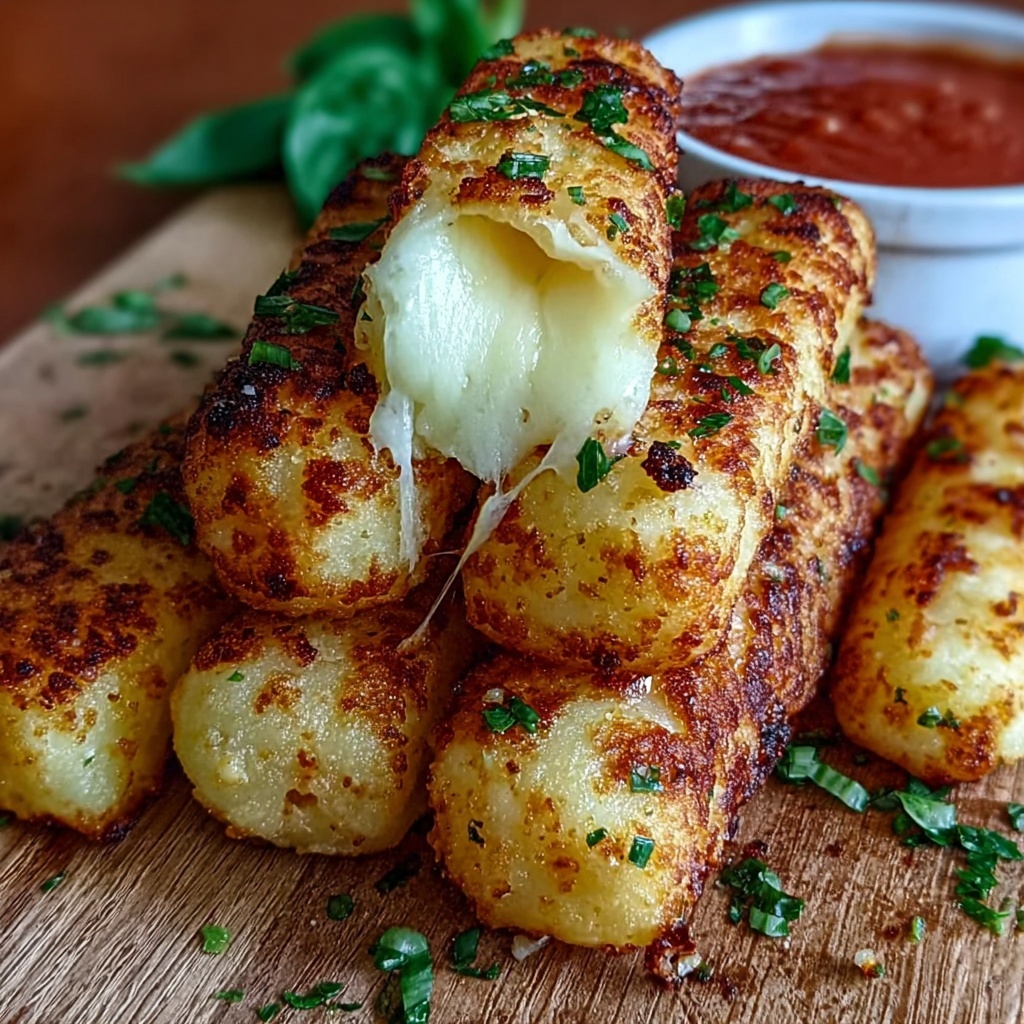 Crispy Hungarian Potato Cheese Sticks: A Must-Try Delight! Recipe - Recipe Image