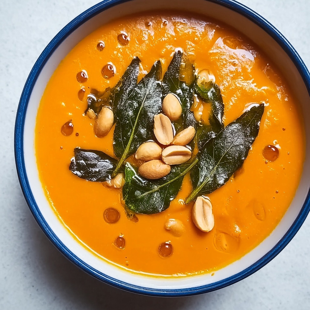 Vegan African Peanut Soup: Creamy Comfort in Every Spoonful Recipe - Recipe Image