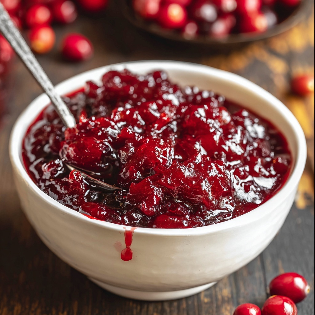 Easy Cranberry Sauce Recipe - Recipe Image