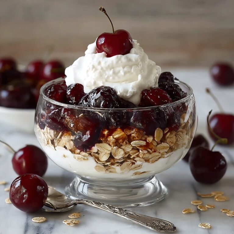 Fresh Cherry Crisp Recipe