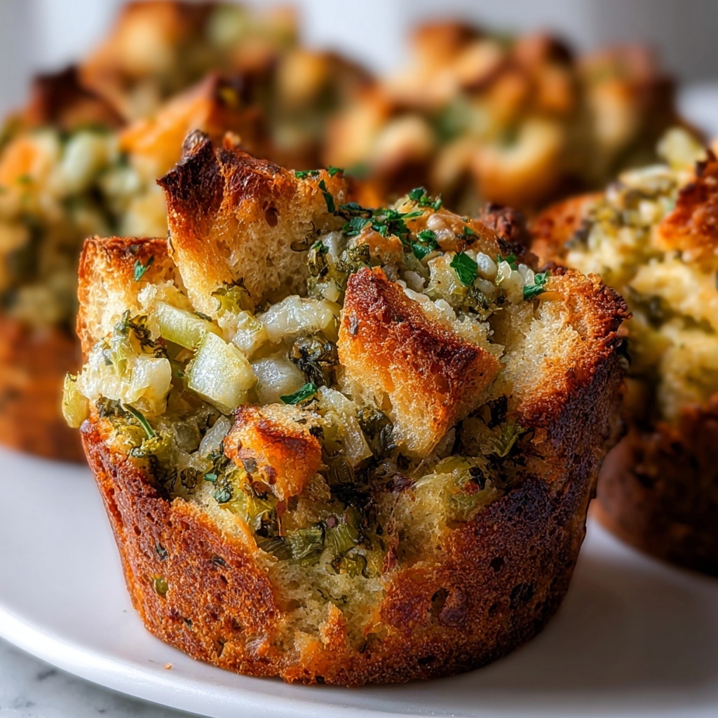 Pickle Fix Thanksgiving Stuffing Muffins Recipe - Recipe Image