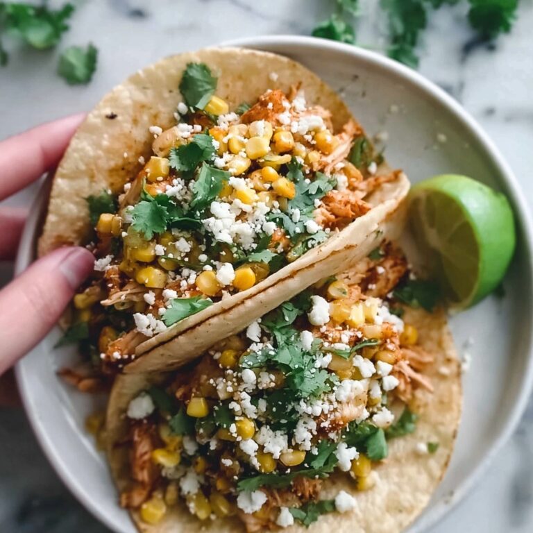 Fried Chicken Street Corn Tacos Recipe