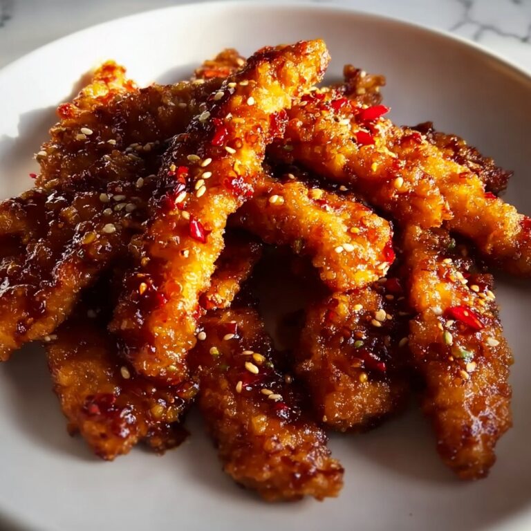 Air Fryer Honey Butter Garlic Chicken Tenders Recipe