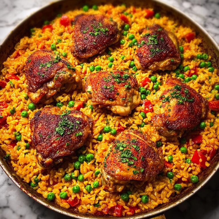 One-Pan Spanish Chicken and Rice Recipe