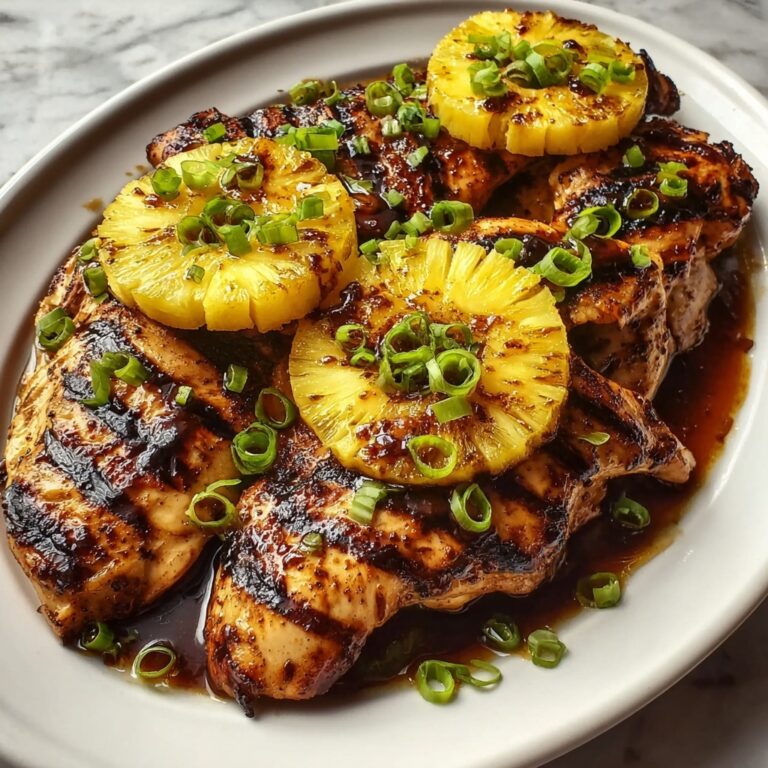 Grilled Aloha Chicken and Pineapple Recipe