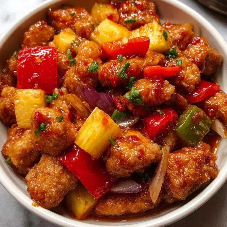 Sweet and Sour Chicken with Pineapple Recipe