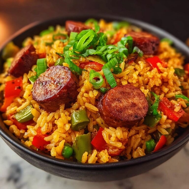 Cajun Sausage and Rice Skillet Recipe