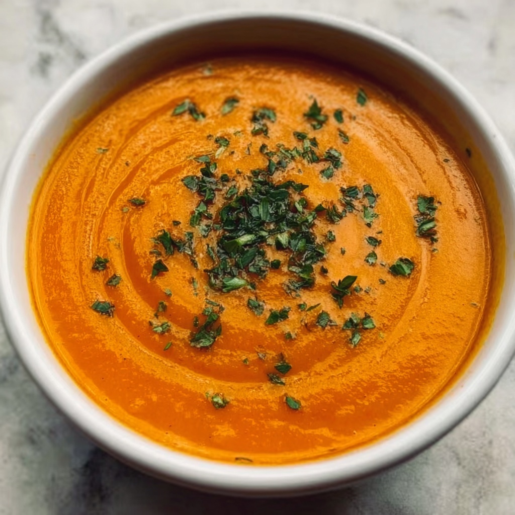 Creamy Carrot Lentil Soup Recipe - Recipe Image