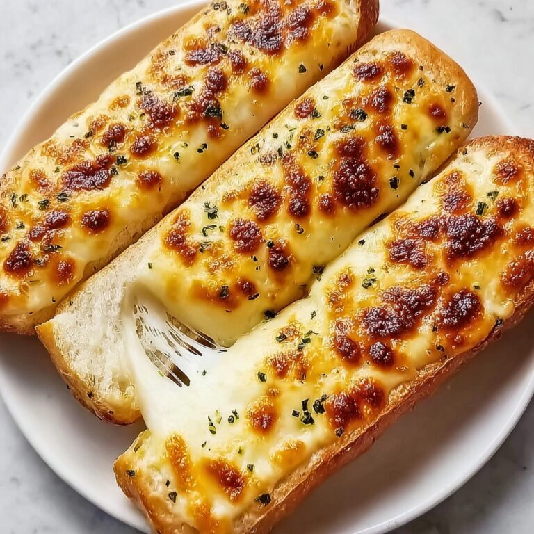 Cheesy Garlic Breadsticks Recipe