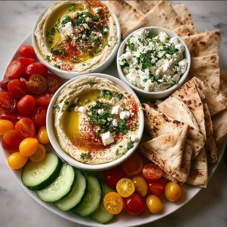Mediterranean Hummus Platter: 5 Simple Steps to Bliss Recipe