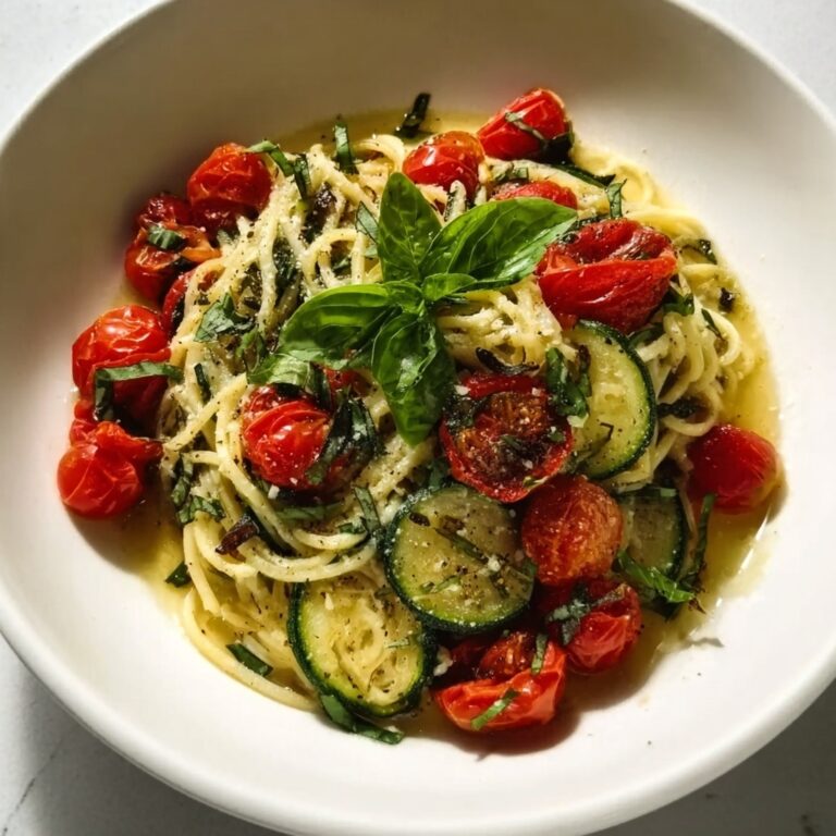 Zucchini and Tomato Pasta Recipe