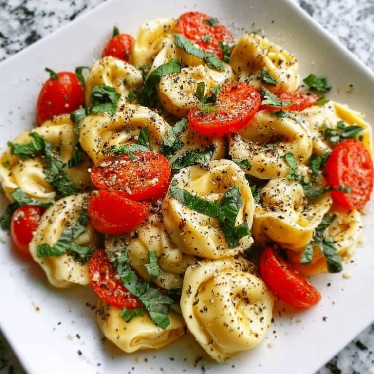 Garlic Parmesan Tortellini Salad Recipe