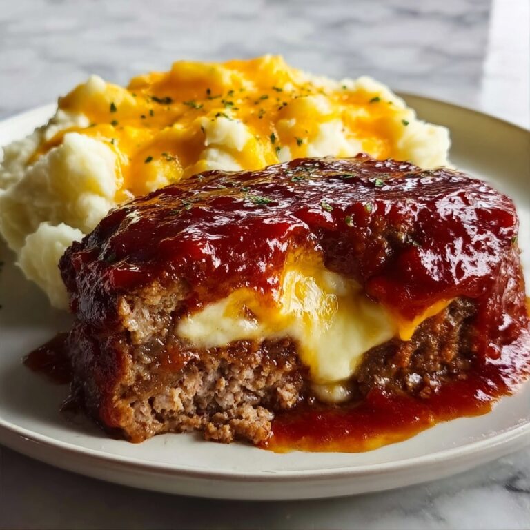 Cowboy Meatloaf and Potato Casserole: 5 Comforting Steps Recipe