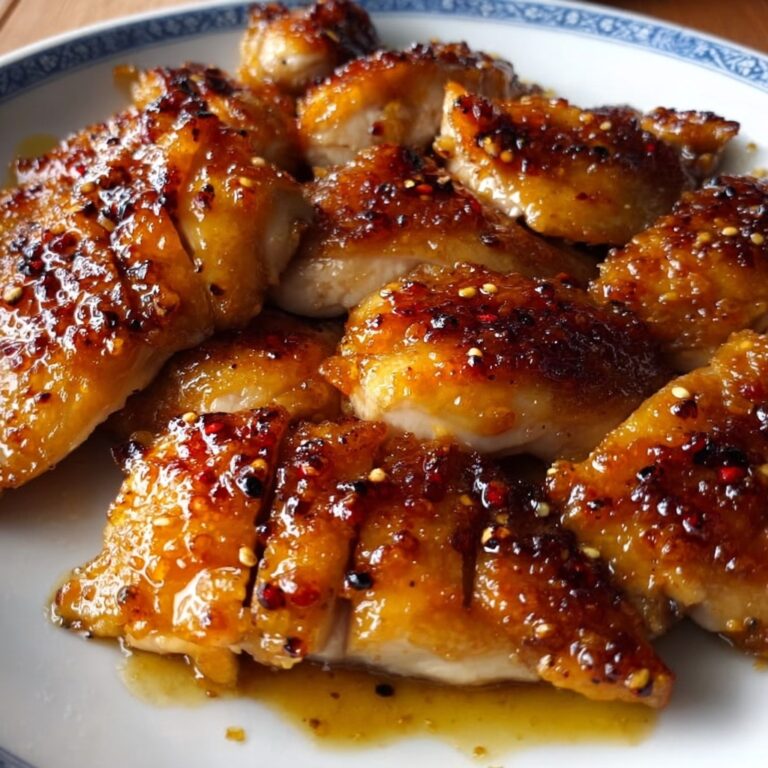Baked Hot Honey Chicken Recipe