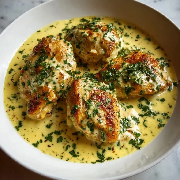 Creamy Garlic Chicken Recipe