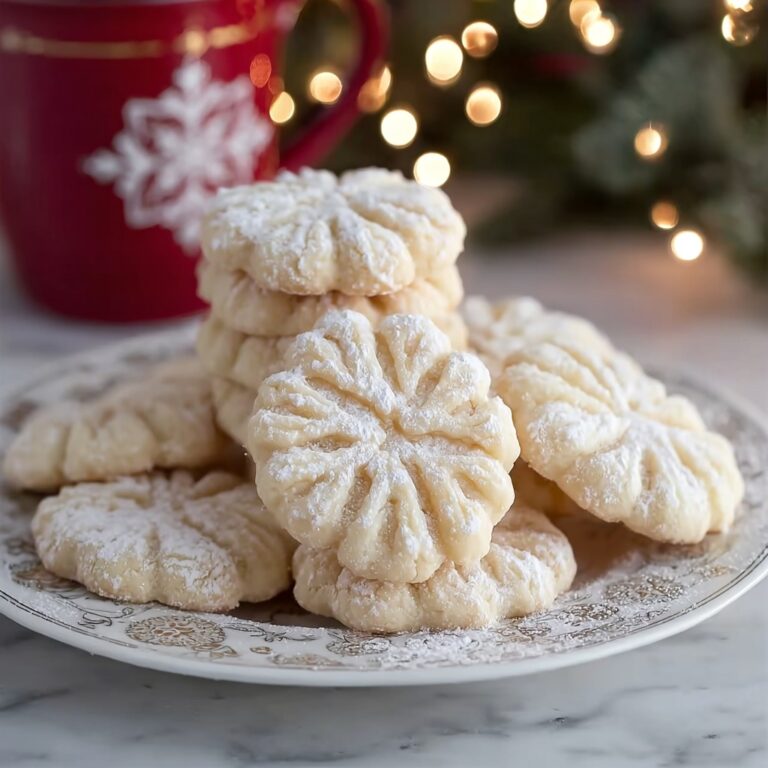 Melt-in-Your-Mouth Whipped Shortbread Cookies Made Easy Recipe
