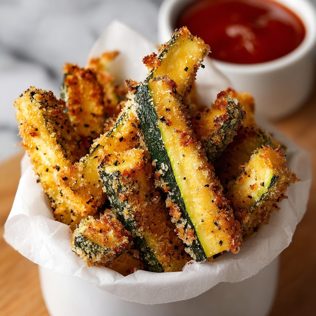 Air Fryer Zucchini Fries Recipe - Recipe Image