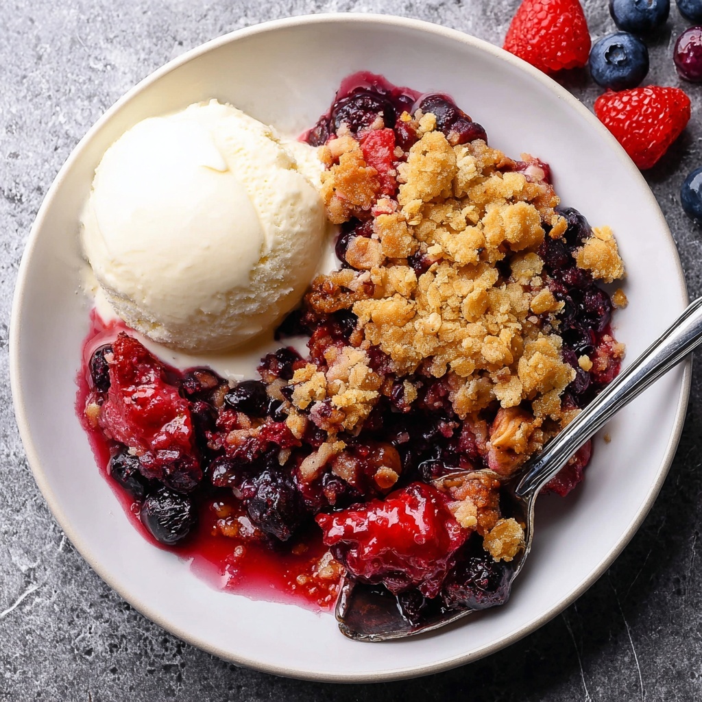 Easy Berry Crisp Recipe - Recipe Image