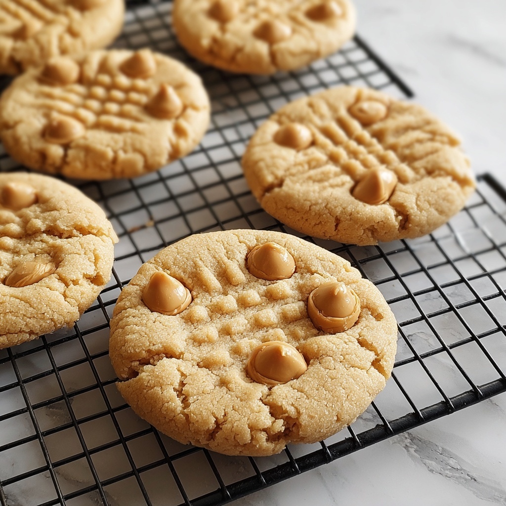 Soft Peanut Butter Cookies Recipe - Recipe Image