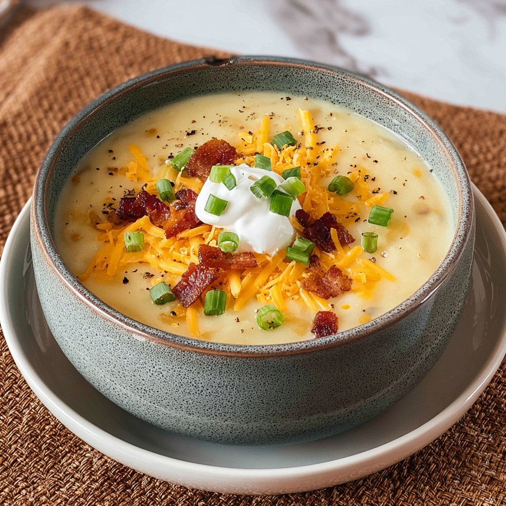 Loaded Baked Potato Soup Recipe - Recipe Image