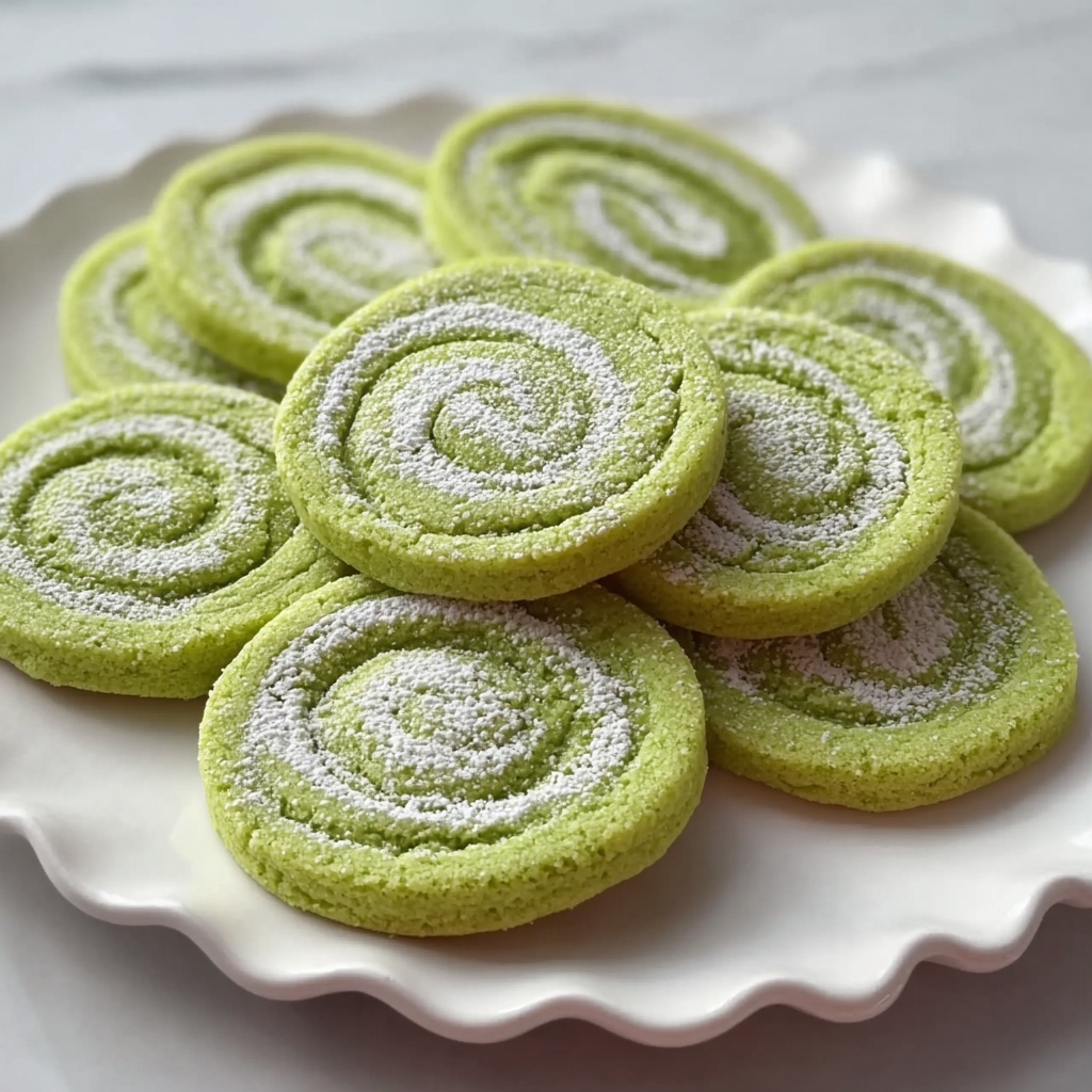 Matcha Butter Cookies Recipe - Recipe Image