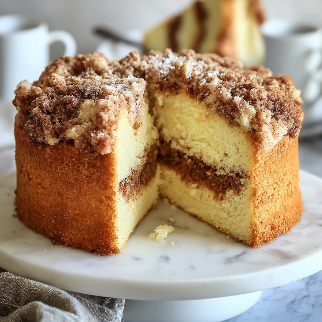 Sour Cream Coffee Cake Recipe - Recipe Image