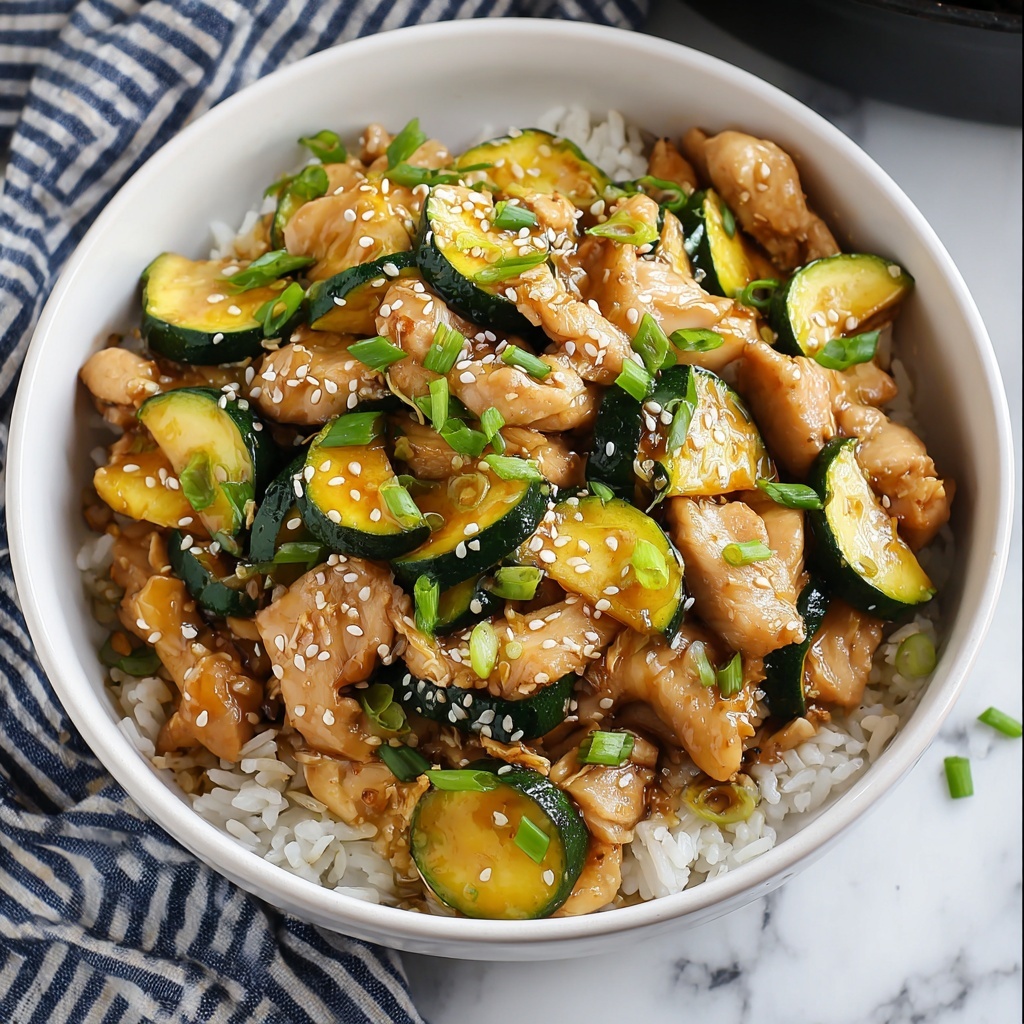 Chicken Zucchini Stir Fry Recipe - Recipe Image