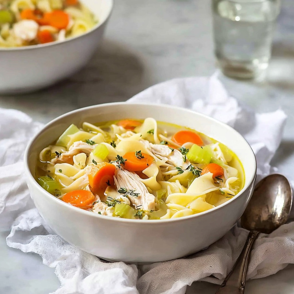 Easy Chicken Noodle Soup Recipe - Recipe Image