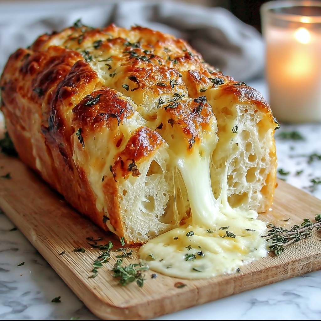 Cheesy Garlic Bread Recipe - Recipe Image