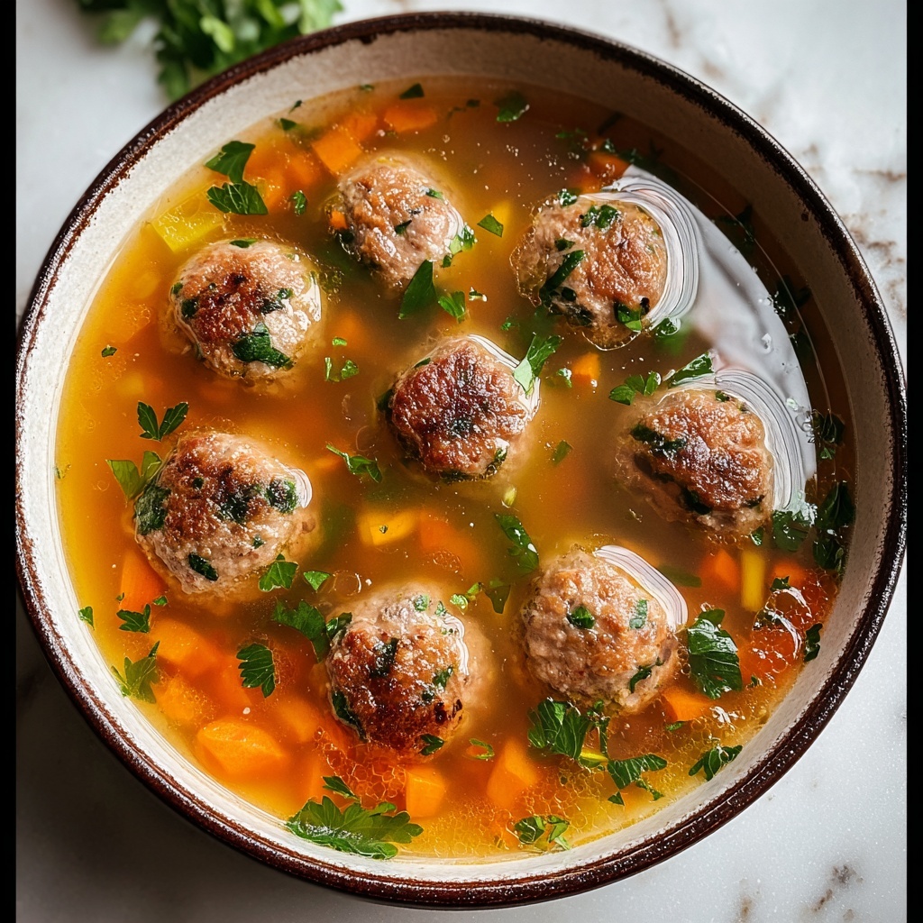 Meatball Soup Recipe - Recipe Image