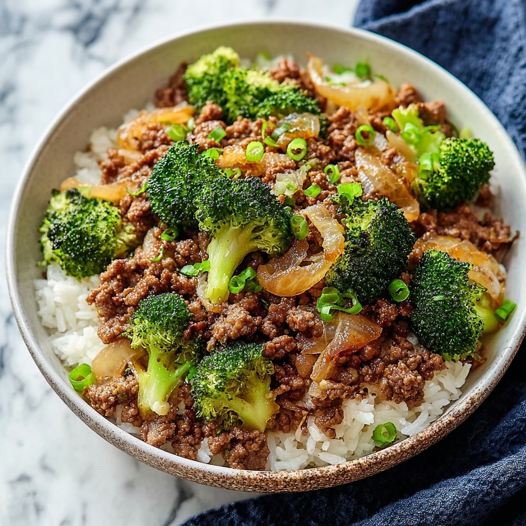 Ground Beef and Broccoli Stir Fry Recipe - Recipe Image