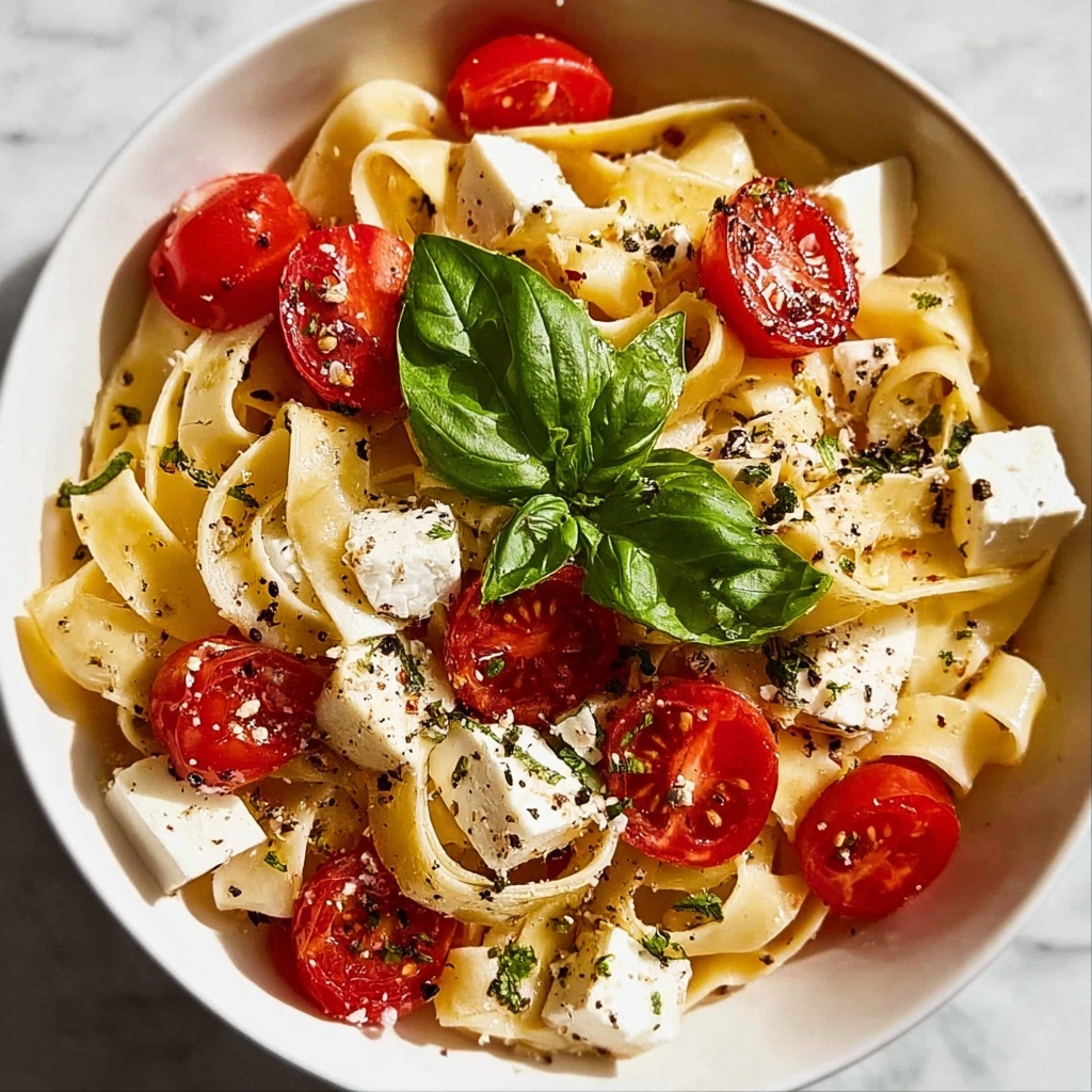 Caprese Pasta Salad Recipe - Recipe Image