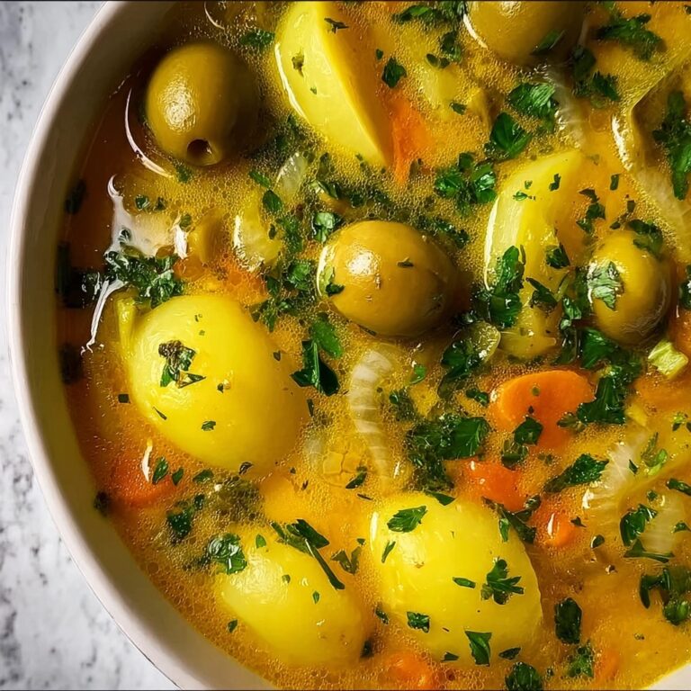 Quick Green Olive Soup Recipe