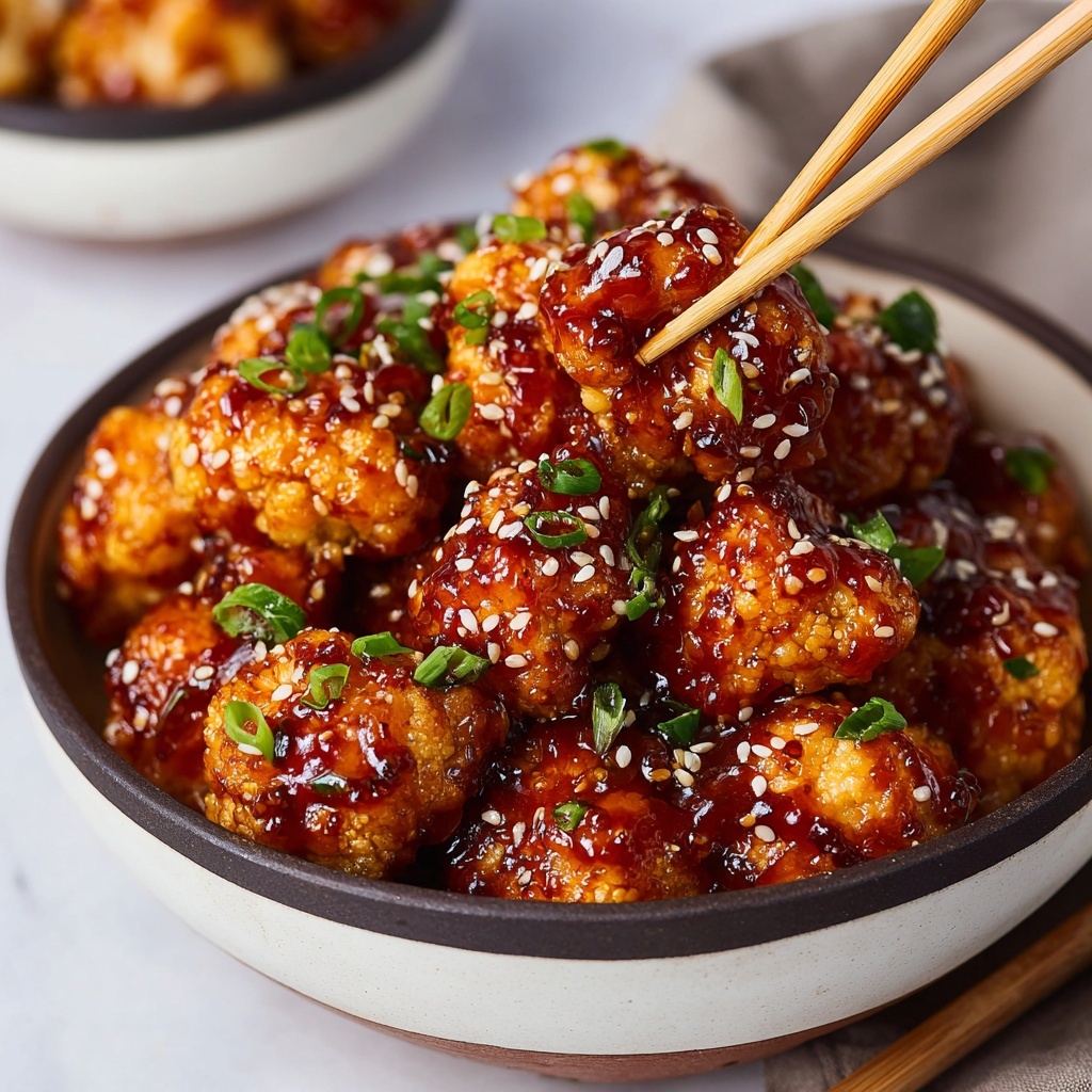 Sticky Sesame Cauliflower Recipe - Recipe Image