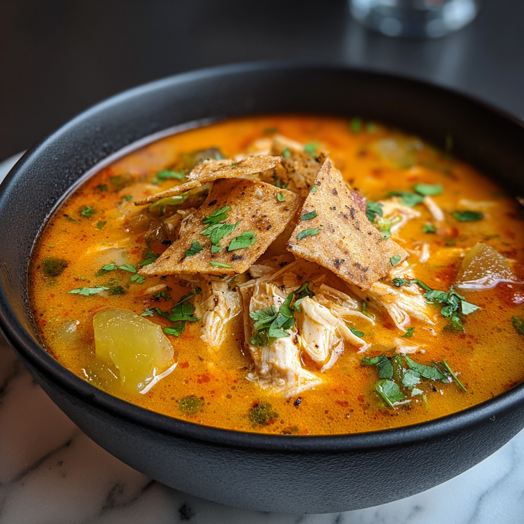 Chicken Tortilla Soup Recipe - Recipe Image