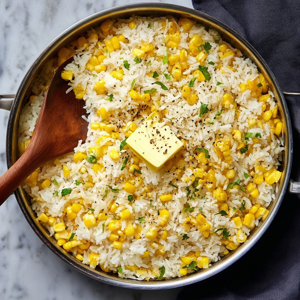 Buttered Corn Rice Recipe - Recipe Image