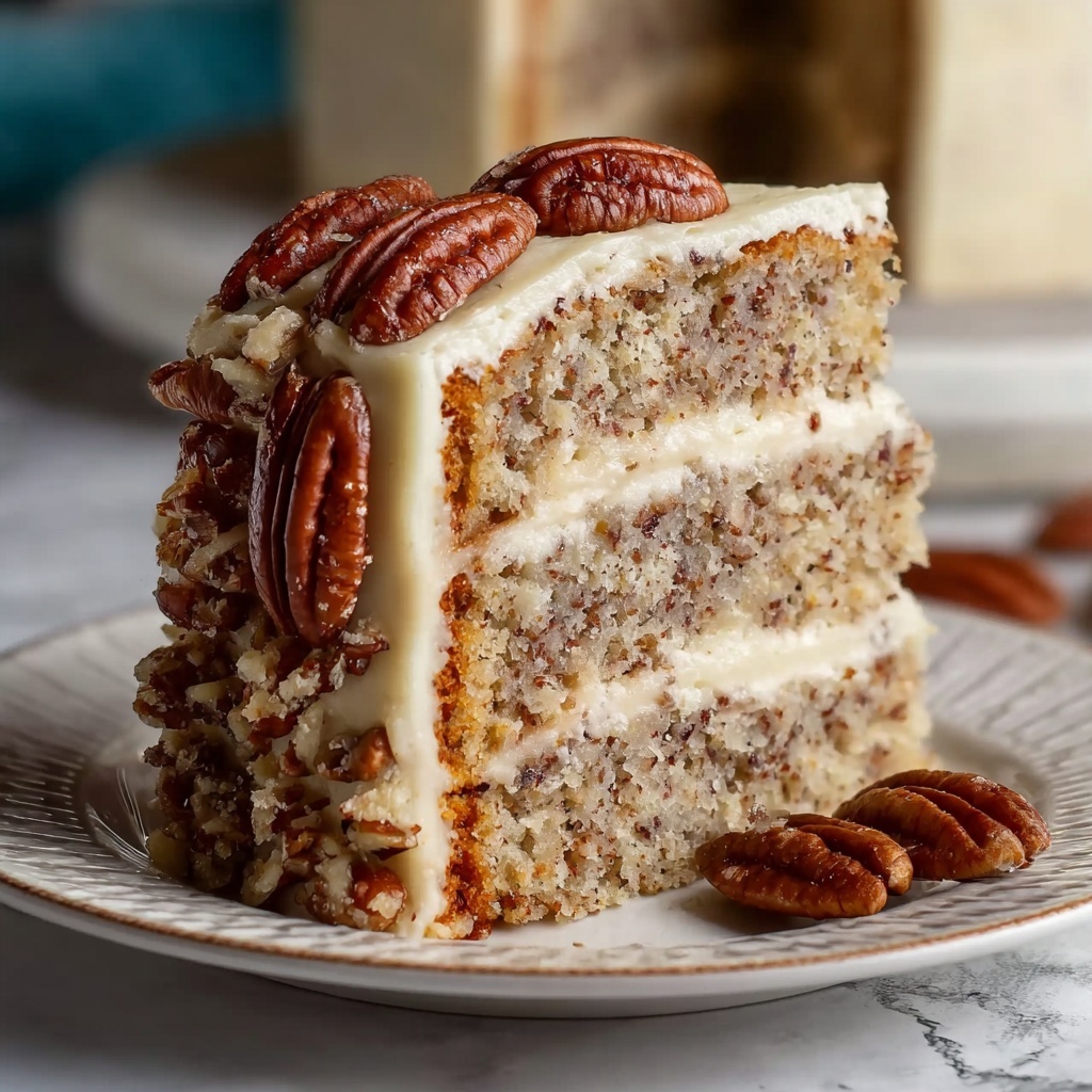 Butter Pecan Bliss Cake Recipe - Recipe Image