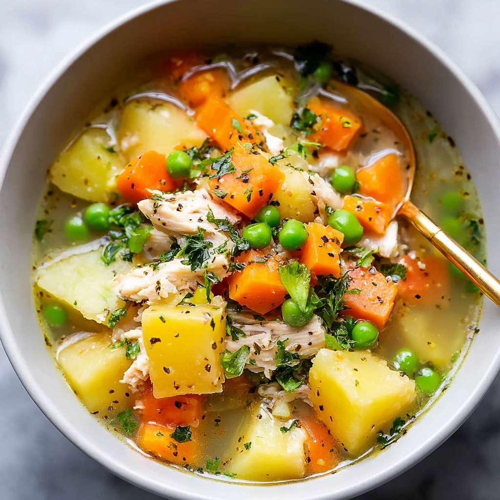 Crockpot Chicken Vegetable Soup Recipe - Recipe Image