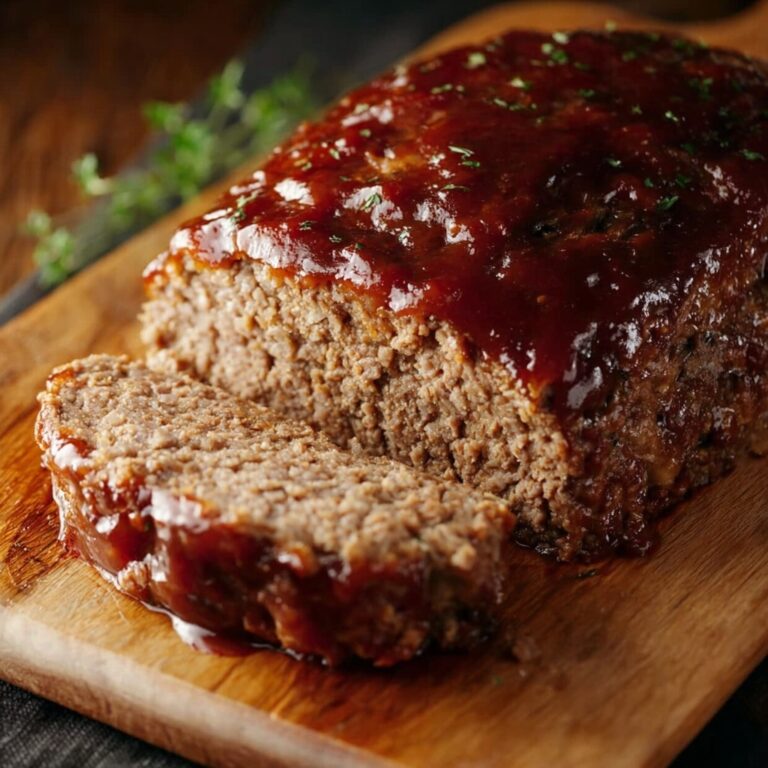 Easy Perfect Brown Sugar Meatloaf for Family Comfort Meals Recipe