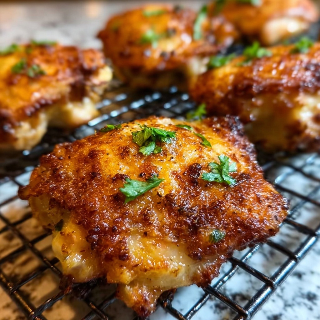 Air Fryer Chicken Thighs Recipe - Recipe Image