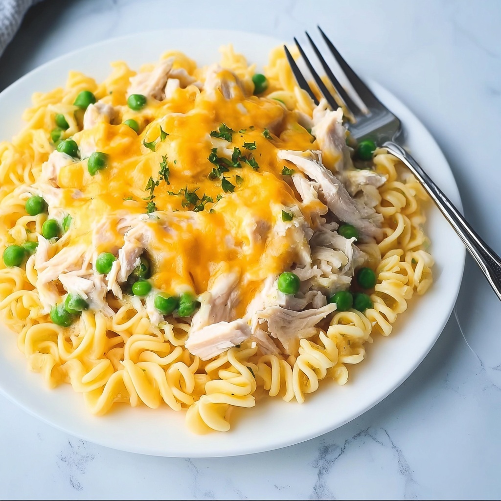 Homemade Chicken Noodle Casserole Recipe - Recipe Image