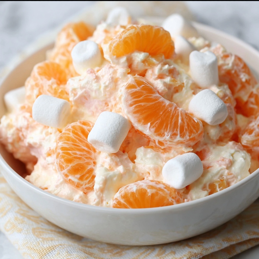 Orange Fluff Salad Recipe - Recipe Image