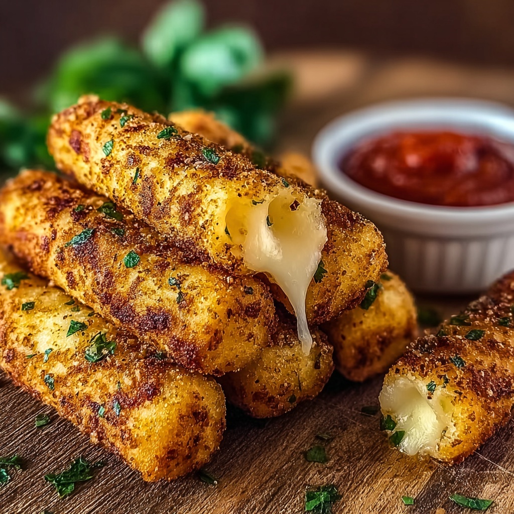 Crispy Hungarian Potato Cheese Sticks: A Must-Try Delight! Recipe - Recipe Image