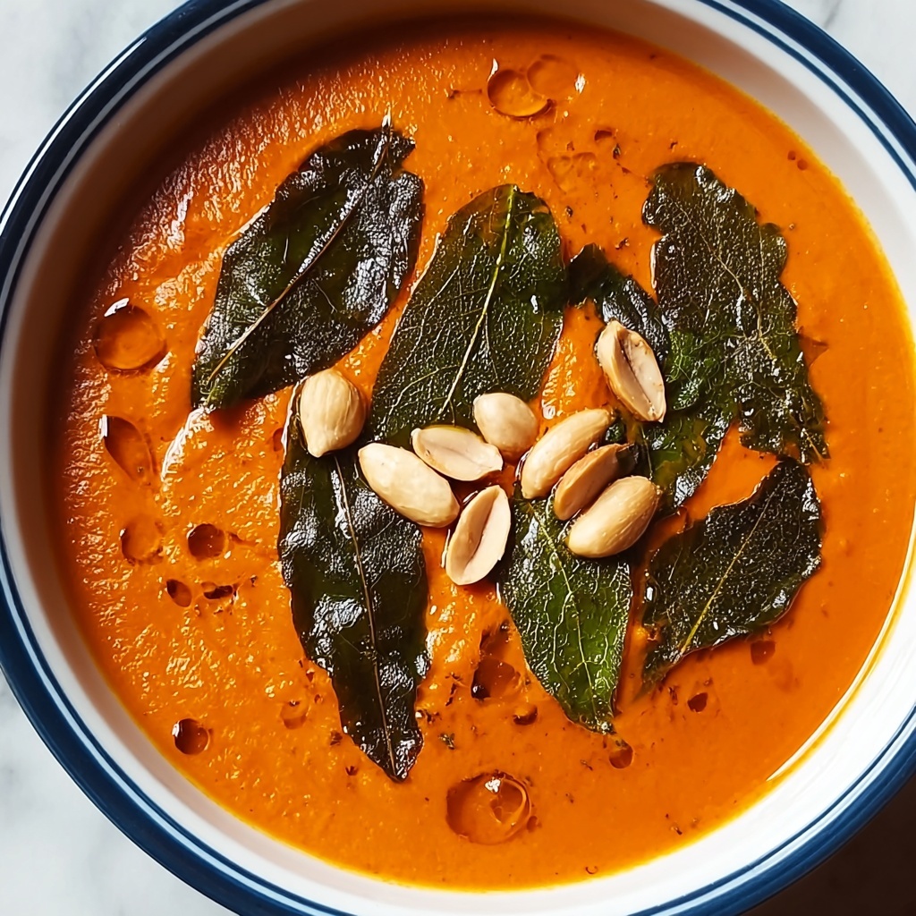 Vegan African Peanut Soup: Creamy Comfort in Every Spoonful Recipe - Recipe Image