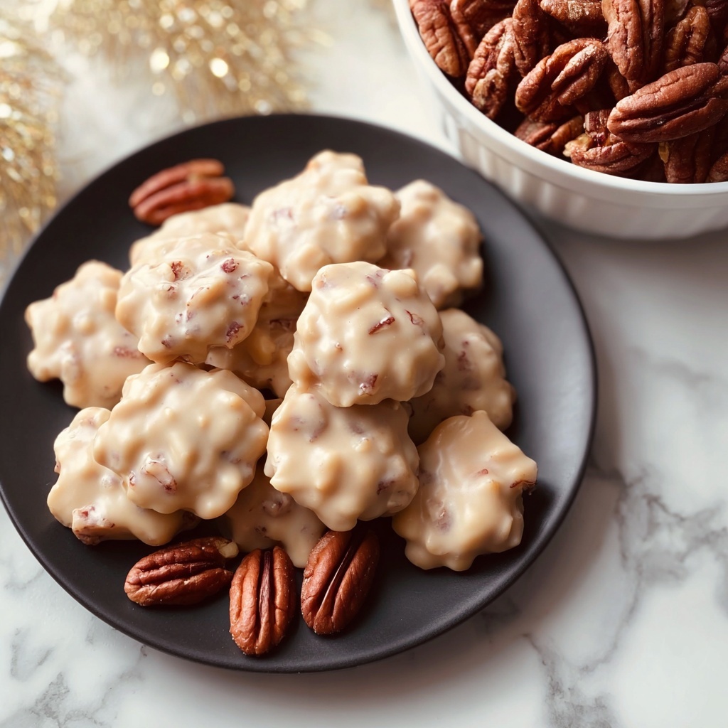 Easy Vanilla Pecan Pralines Recipe - Recipe Image