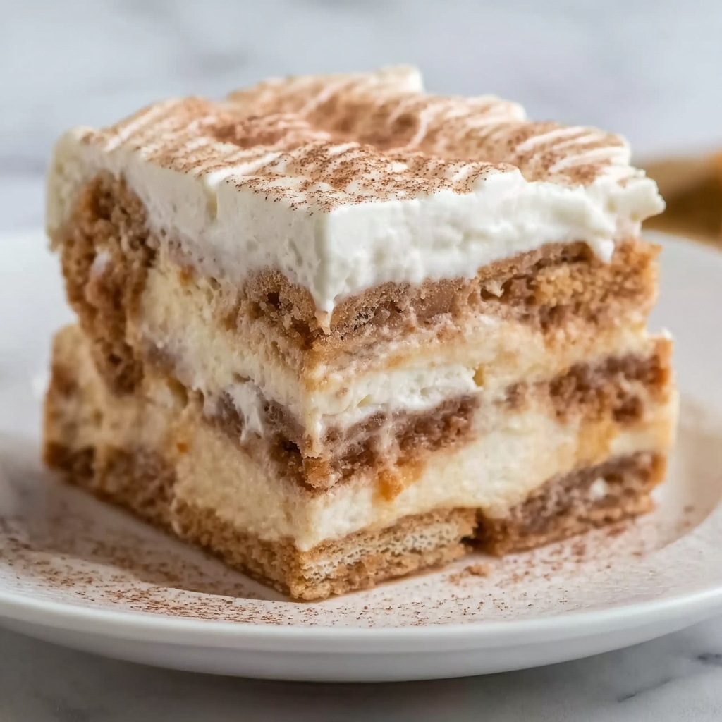 Cinnamon Roll Poke Cake Recipe - Recipe Image
