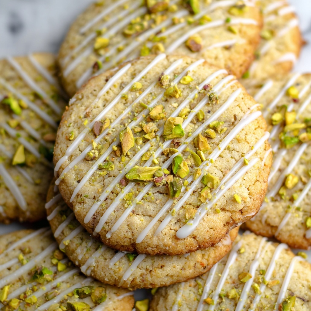 Vegan Pistachio Cookies Recipe - Recipe Image