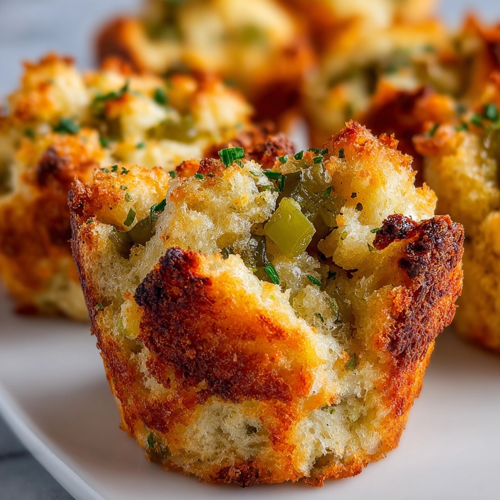 Pickle Fix Thanksgiving Stuffing Muffins Recipe - Recipe Image